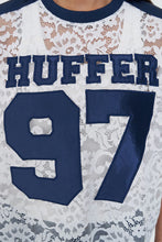 Load image into Gallery viewer, LACE CROPPED QB JERSEY
