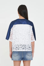 Load image into Gallery viewer, LACE CROPPED QB JERSEY
