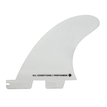Load image into Gallery viewer, FCS II PERF PG QUAD REAR FINS WHITE
