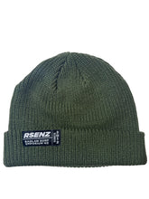 Load image into Gallery viewer, RSENZ CABLE BEANIE - ARMY
