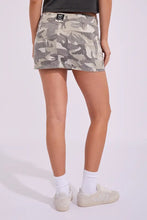Load image into Gallery viewer, CAMO-MILE LOW RISE MINI SKIRT
