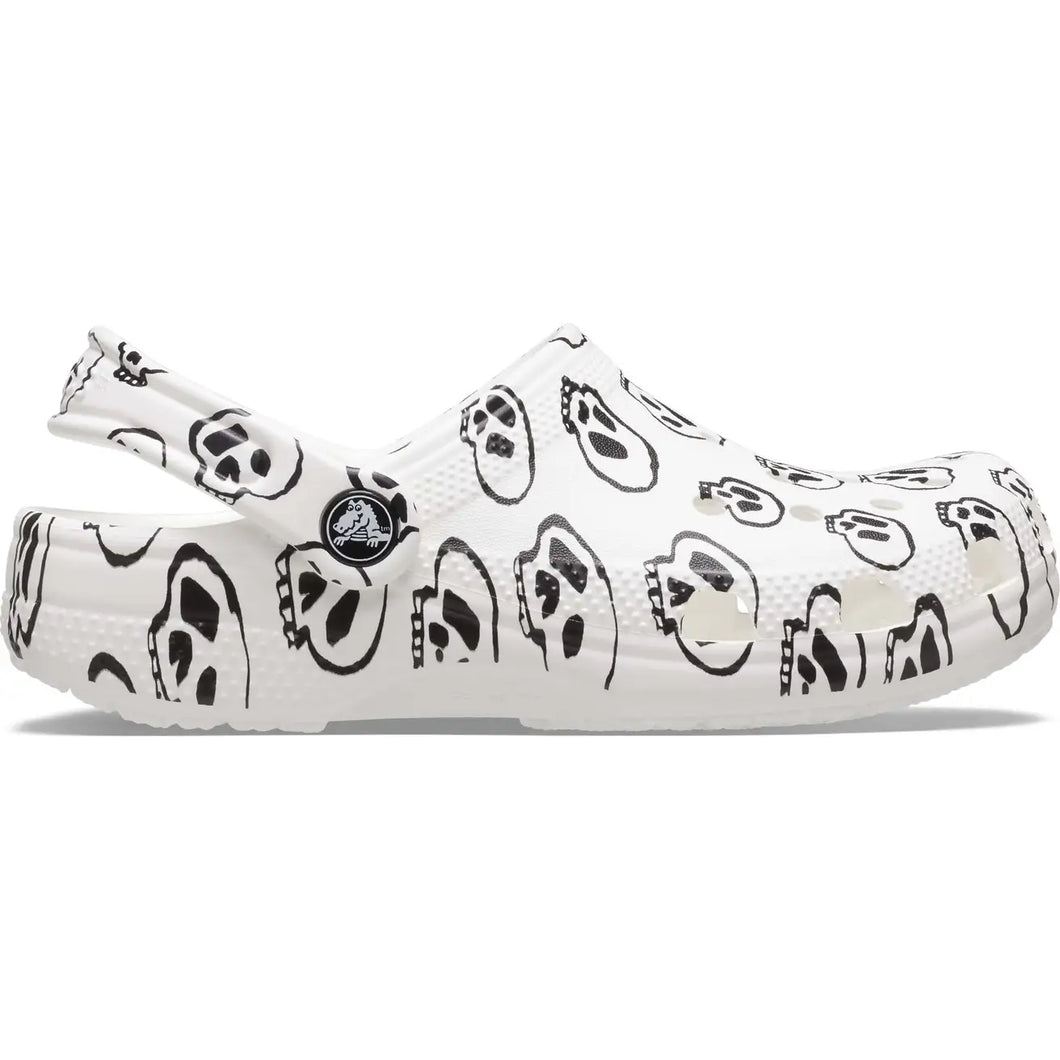 CLASSIC SKULL PRINT CLOG KIDS