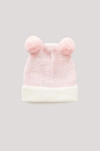 Load image into Gallery viewer, 2 TONE REG POM POM BEANIE-GIRL
