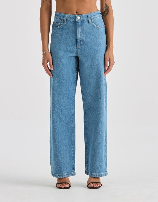 HI WIDE WORN IN BLUE