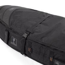 Load image into Gallery viewer, O&amp;E HYPA FISH / SHORT  TRAVEL COVER - 2 BOARD BLACK 6&#39;4&quot;
