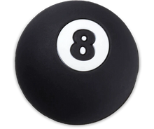 Load image into Gallery viewer, JIBBITZ 3D EIGHT BALL
