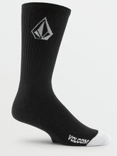 Load image into Gallery viewer, FULL STONE SOCK 3PK YOUTH - black
