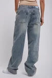 Load image into Gallery viewer, LOW RISE SUPER BAGGY JEAN
