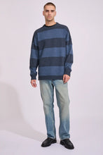Load image into Gallery viewer, MERINO KNIT - OCEAN STRIPE
