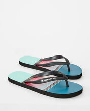 Load image into Gallery viewer, BREAKERS BLOOM OPEN TOE - BOY - AQUA
