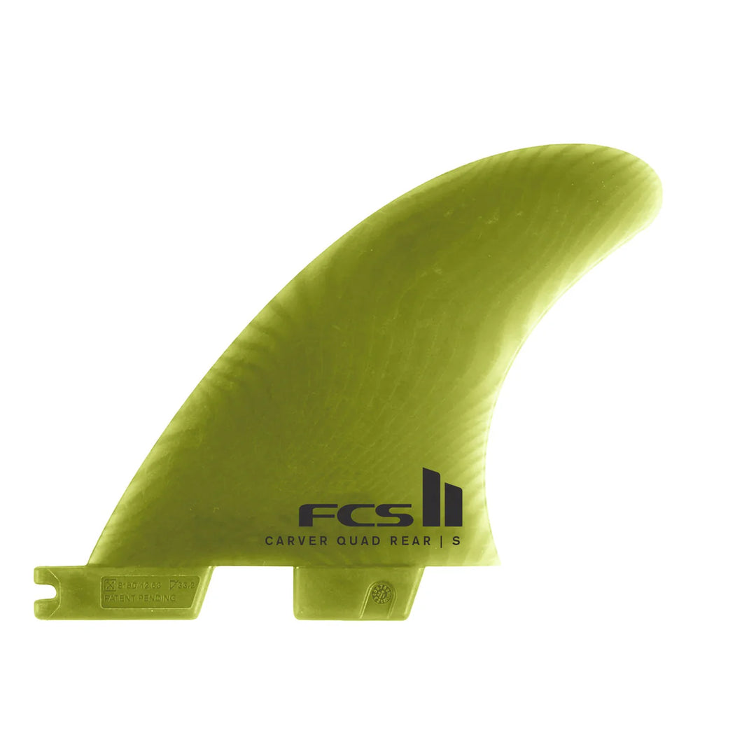 FCS II CARVER NEO GLASS MEDIUM EUCALYPTUS QUAD REAR