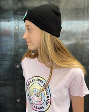 Load image into Gallery viewer, RSE KIDS BLACK MULTI BEANIE
