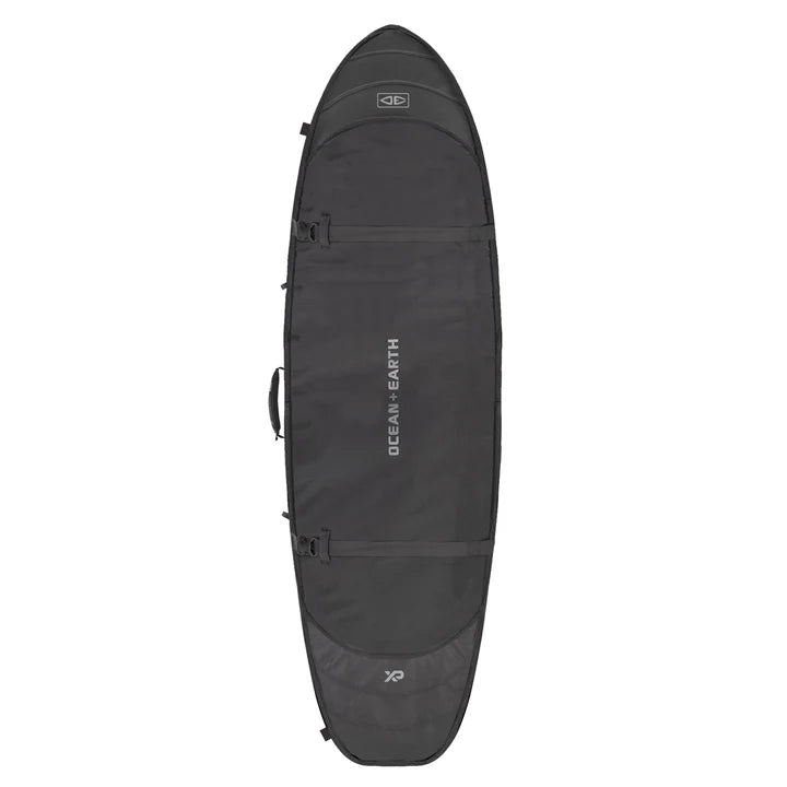 O&E HYPA FISH / SHORT TRAVEL COVER - 2 BOARD BLACK 6'8