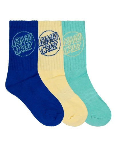 OPUS DOT CREW SOCK 3 PACK - KIDS