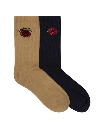 DRESSEN ROSES SOLO ARCH CREW SOCK 2 PACK