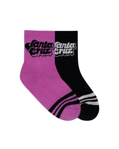 GROOVY STACK MID SOCK 2 PACK - GIRLS