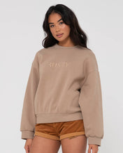 Load image into Gallery viewer, RUSTY SIGNATURE OVERSIZE CREW FLEECE
