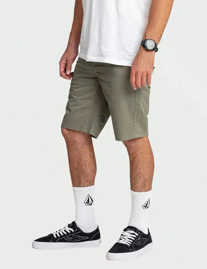 SOLVER LITE 5 POCKET SHORTS - BRINDLE