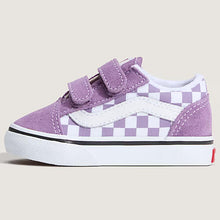 Load image into Gallery viewer, TODDLER OLD SKOOL COLOR THEORY CHECKERBOARD
