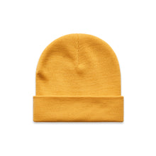 Load image into Gallery viewer, RSE CUFF TOWN BEANIE - MUSTARD
