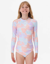 Load image into Gallery viewer, TIE DYE RASH VEST - GIRL
