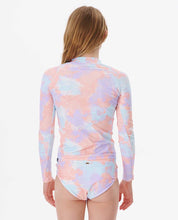 Load image into Gallery viewer, TIE DYE RASH VEST - GIRL
