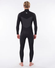 Load image into Gallery viewer, RIP CURL DAWN PATROL 4-3 CHEST ZIP STEAMER - Black
