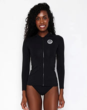 Load image into Gallery viewer, CLASSIC SURF LS ZIP THROUGH RASHGUARD
