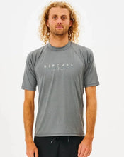 Load image into Gallery viewer, Shockwave Short Sleeve Rash Vest - Grey Marle

