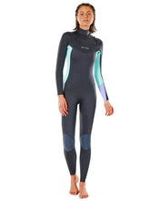 Load image into Gallery viewer, RIP CURL WOMENS DAWN PATROL 3-2 CHEST ZIP - Charcoal
