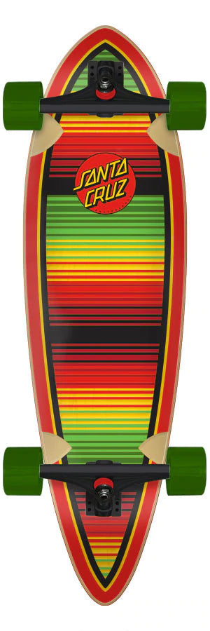 SANTA CRUZ SERAPE DOT PINTAIL CRUISER