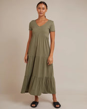 Load image into Gallery viewer, LOLA TIERED DRESS - Khaki
