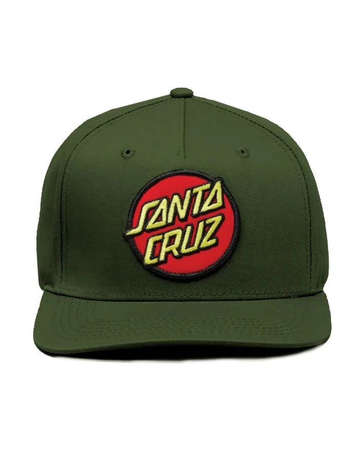 CLASSIC DOT PATCH CAP - OLIVE GREEN