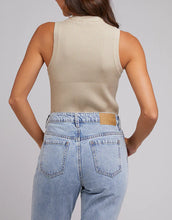 Load image into Gallery viewer, ELLIE KNIT TANK - BEIGE
