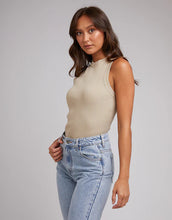 Load image into Gallery viewer, ELLIE KNIT TANK - BEIGE
