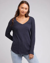 Load image into Gallery viewer, MARVELLOUS L/S TEE - NAVY
