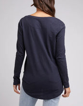 Load image into Gallery viewer, MARVELLOUS L/S TEE - NAVY
