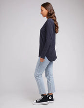 Load image into Gallery viewer, MARVELLOUS L/S TEE - NAVY
