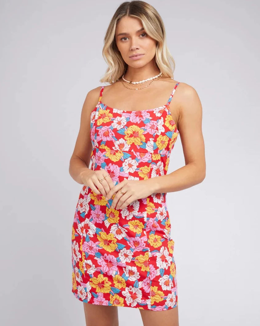 CECILLIA FLORAL MINI DRESS