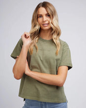 Load image into Gallery viewer, WASHED TEE - Khaki
