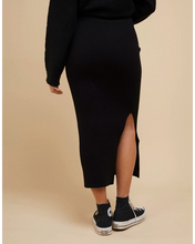 Load image into Gallery viewer, ELLIE KNIT SKIRT - BLACK

