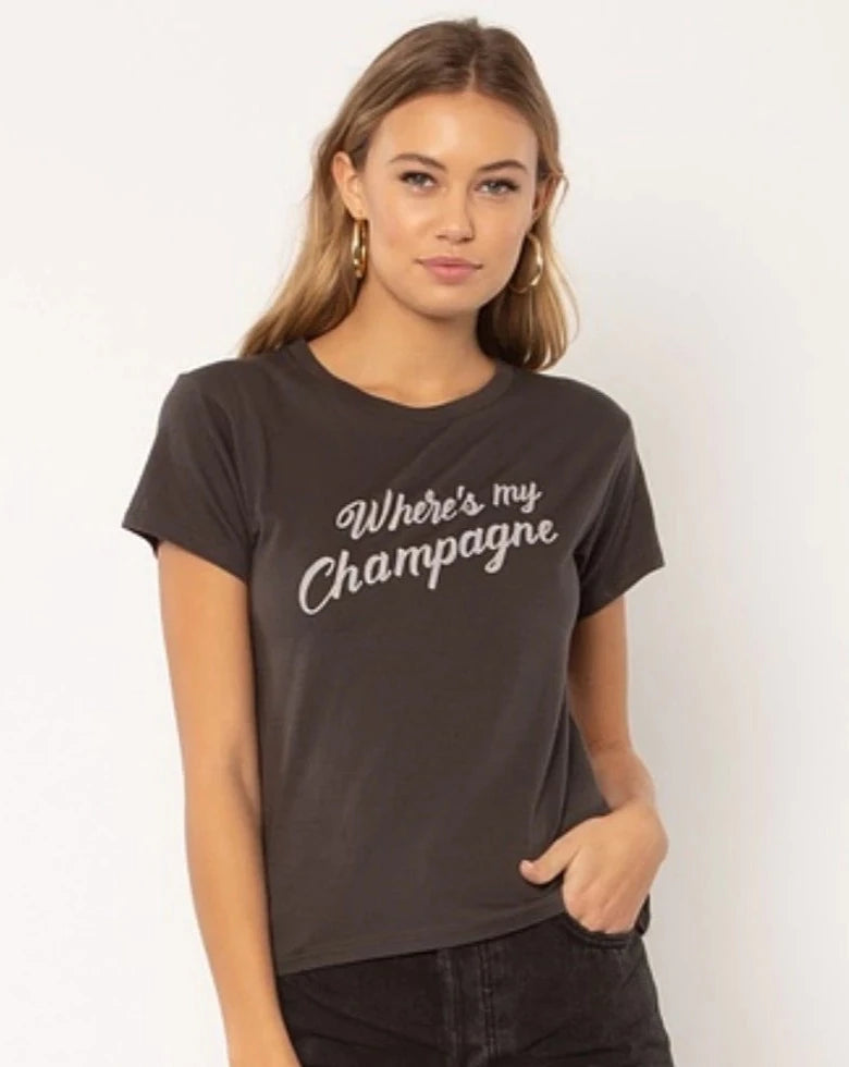 CHAMPAGNE TEE