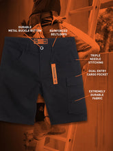Load image into Gallery viewer, WORKWEAR MENS CALIPER WORK SHORT 19&quot; - BRINDLE
