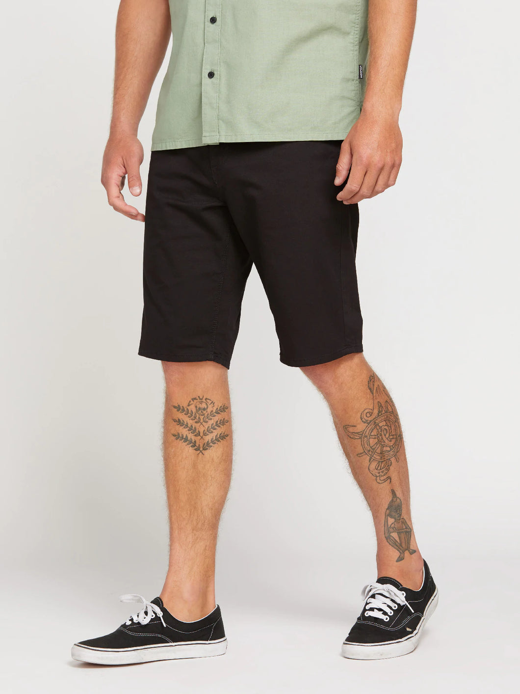 SOLVER LITE 5 POCKET SHORTS - BLACK