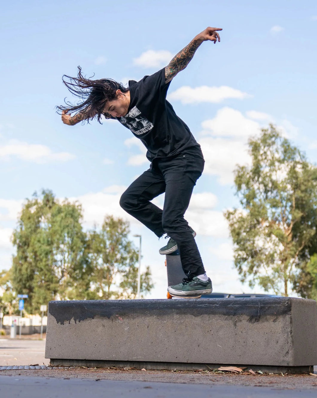 VORTA SLIM FIT JEANS - BLACK OUT