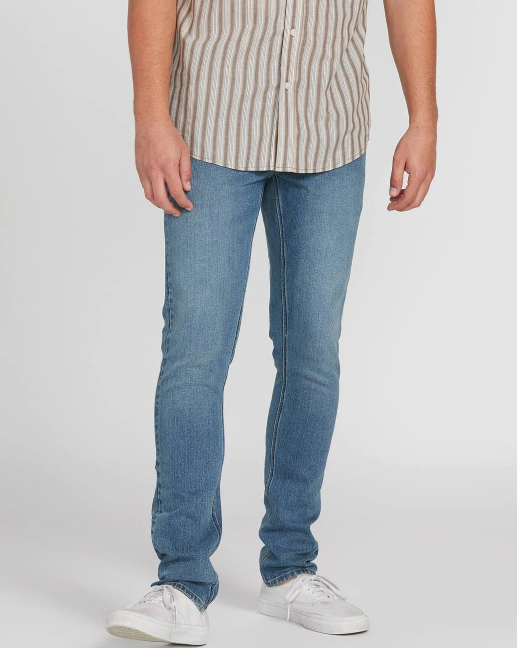 2X4 SKINNY TAPERED JEANS - OLD TOWN INDIGO