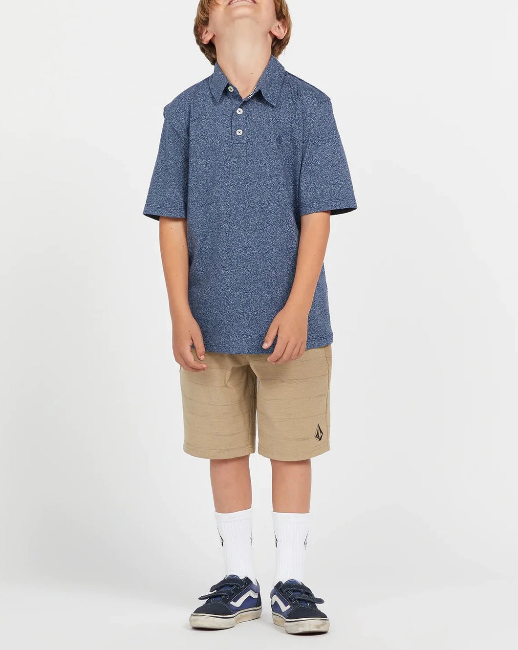 BOYS UNDERSTONED ELASTIC WAIST SHORTS