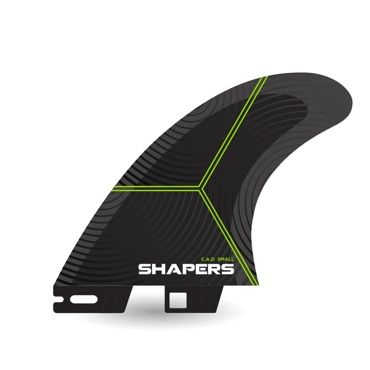 SHAPERS C.A.D SMALL 3 FIN SHAPERS 2 BASE