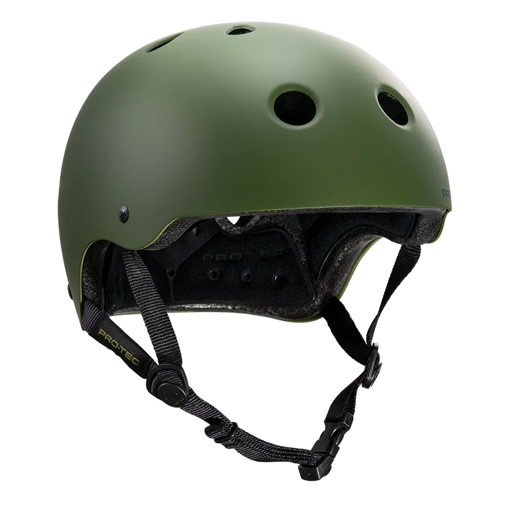 CLASSIC HELMET (CERTIFIED) - MATTE OLIVE