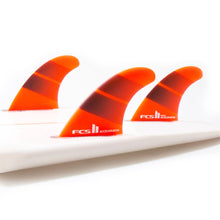 Load image into Gallery viewer, FCS II ACCELERATOR NEO GLASS TRI FINS - RED
